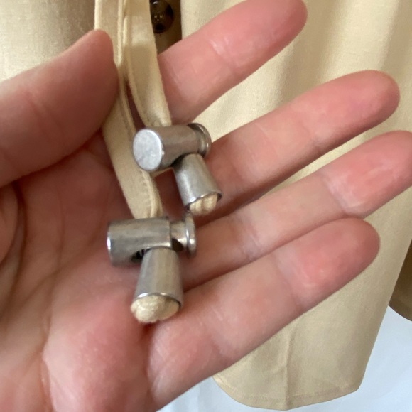 MarlaWynne Women's Almond Shirt Jacket 2X 3/4 Kimono Sleeve Minimalist Neutral - Picture 5 of 16